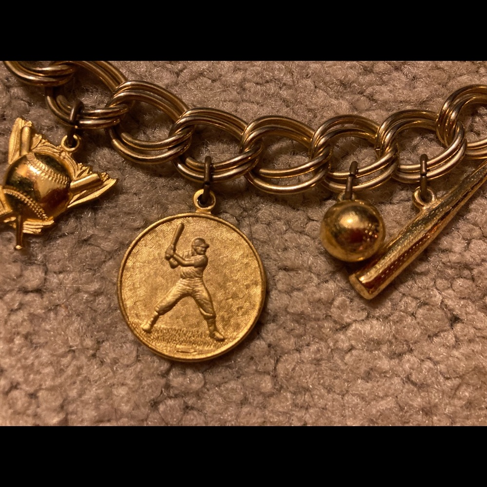 Baseball Theme Charm Bracelet - image 5